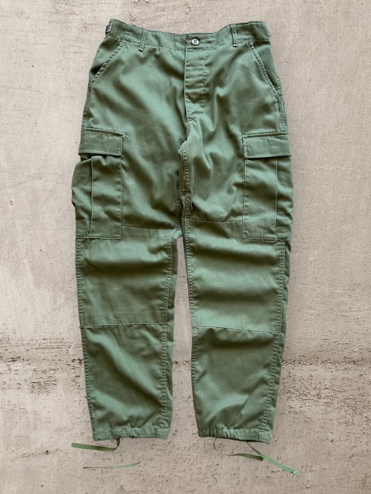 00s Military Green Cargo Pants - 32x30