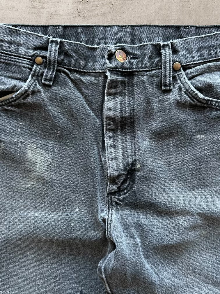 00s Wrangler Black Denim Jeans - 33x30