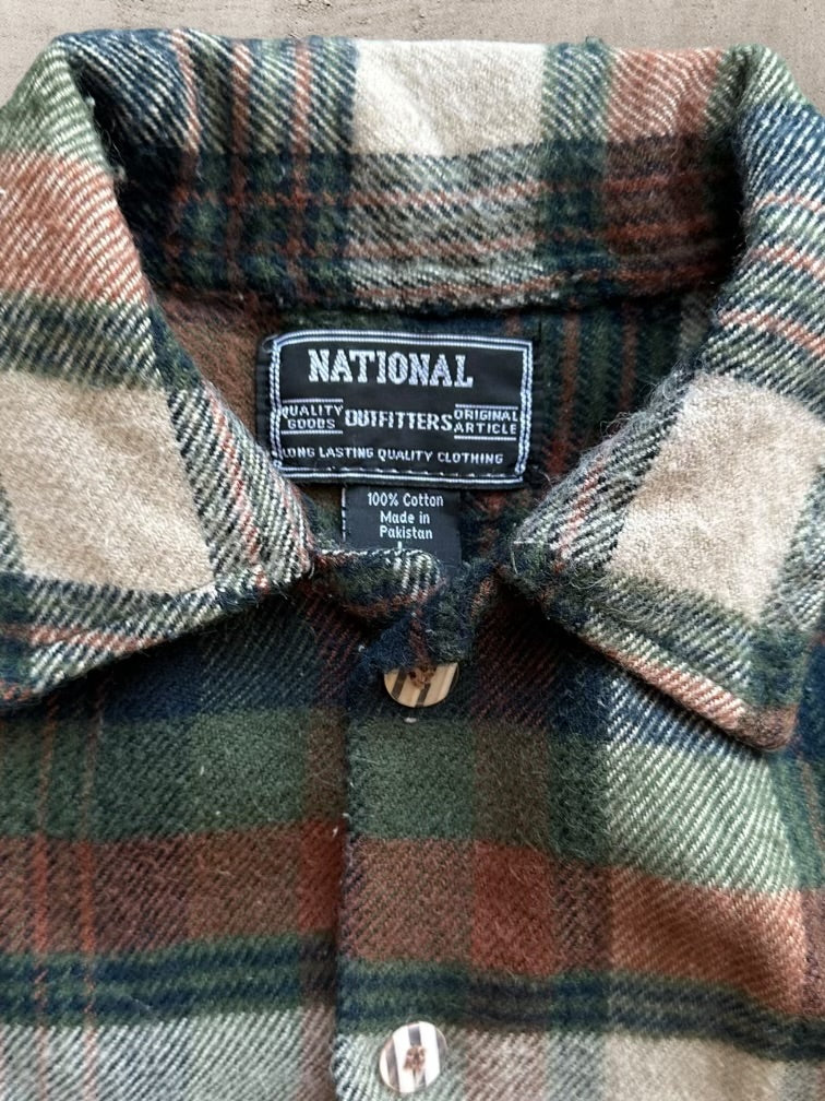 00s National Plaid Flannel - XL