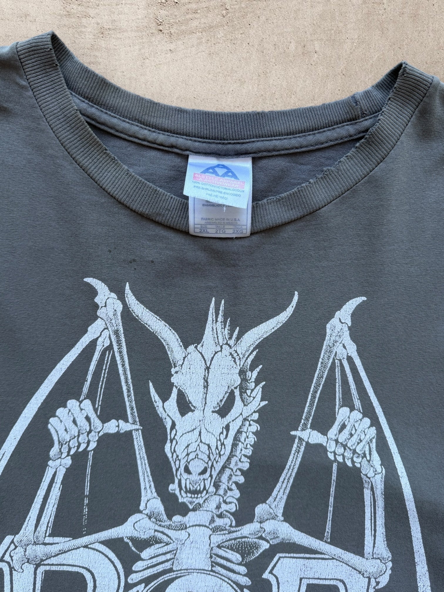 00s WWE Rob Van Dam Graphic T-Shirt - XXL