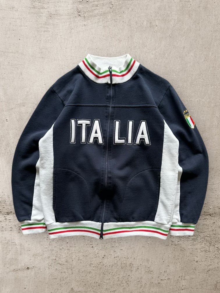 00s Italia Full Zip Sweatshirt - Medium