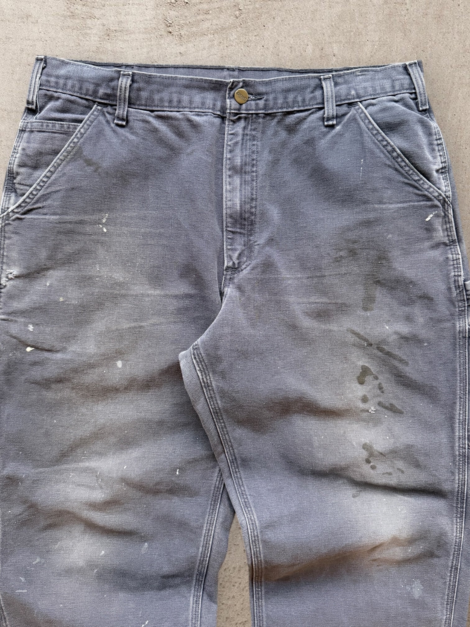 00s Carhartt Distressed Carpenter Pants - 37”