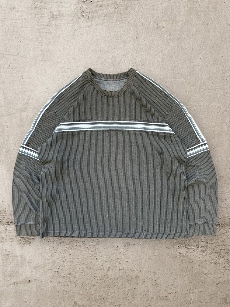00s Striped Sweater - XL