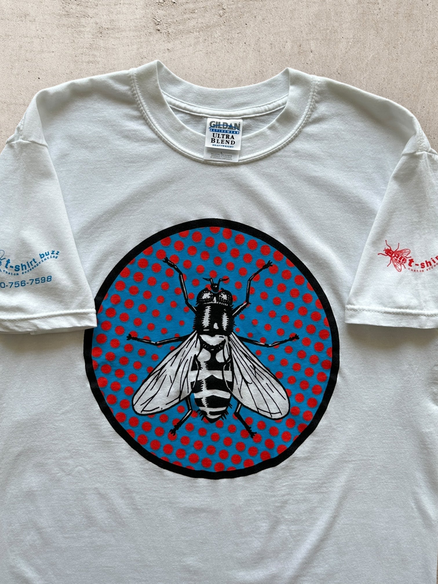 00s Fly Graphic T-Shirt - Large