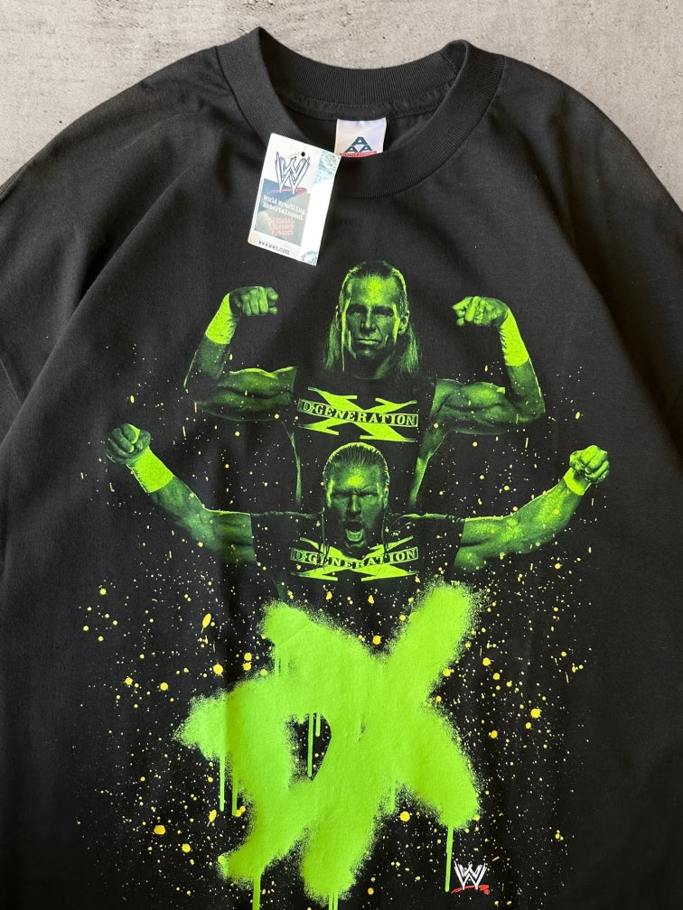 00s Degeneration X Wrestling T-Shirt - XXL