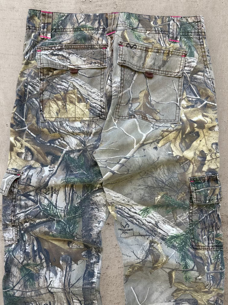 00s Berne Real Tree Camouflage Cargo Pants - 34x31