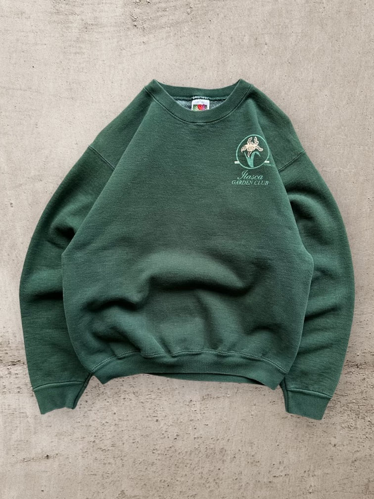 90s Itasca Garden Club Crewneck - Small