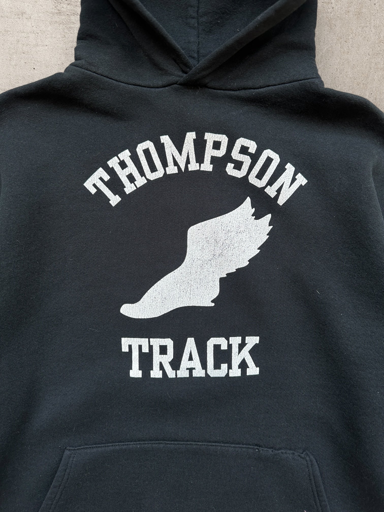90s Russell Athletic Thompson Track Hoodie - Large