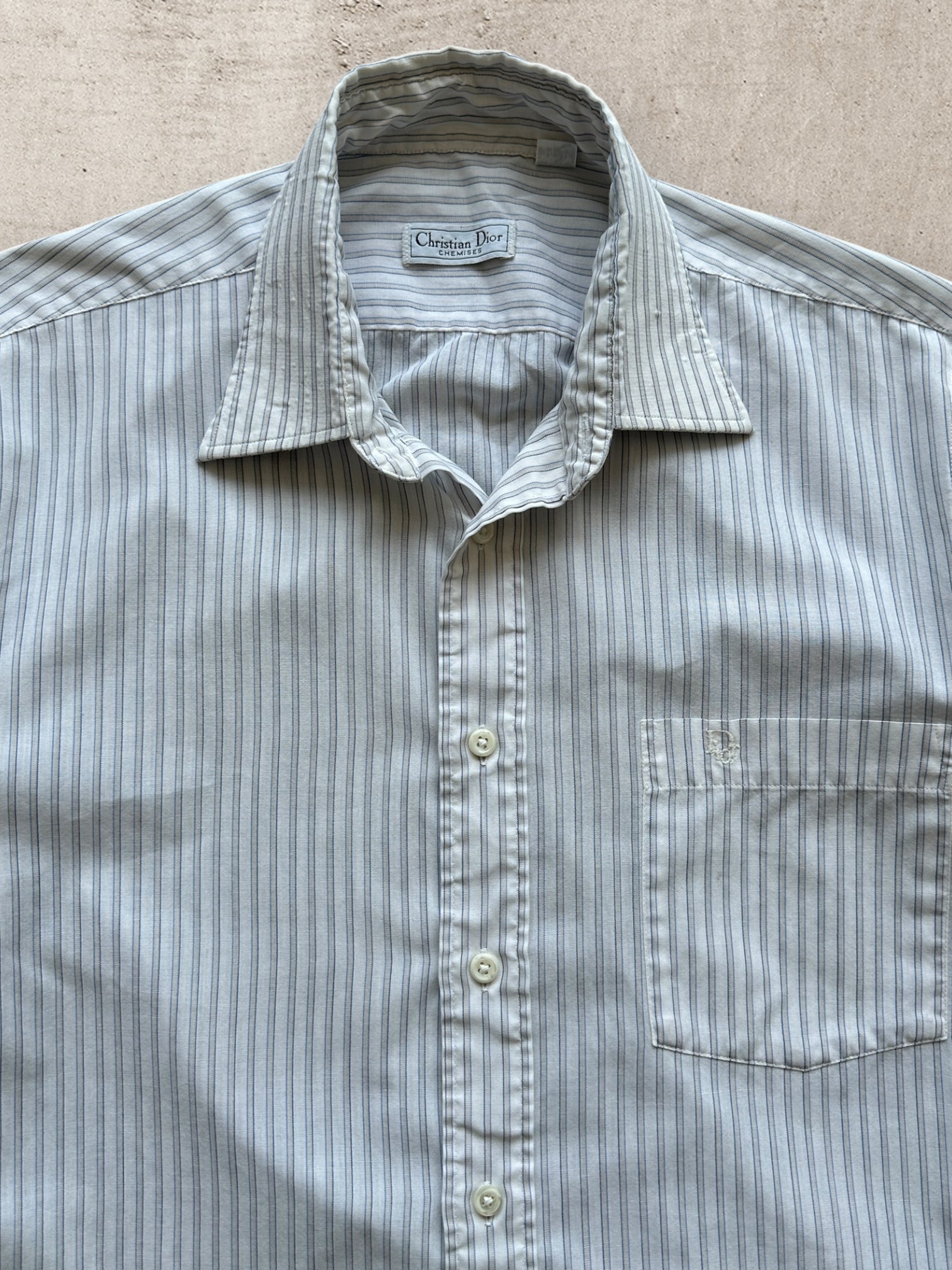 Christian Dior】1990s Stripe S/S Shirt 【公式通販】