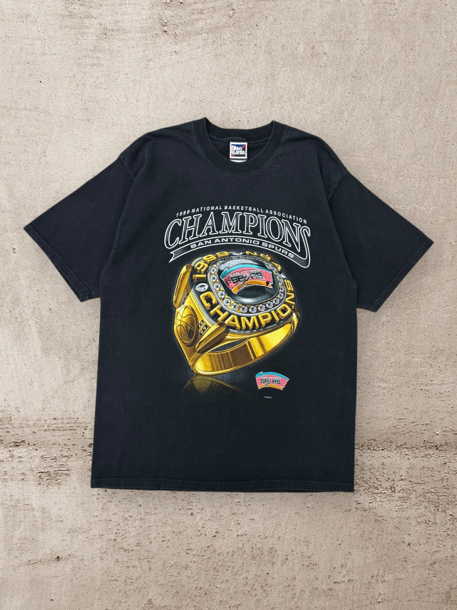 90s Pro Player San Antonio Spurs Champions Graphic T-Shirt - XL