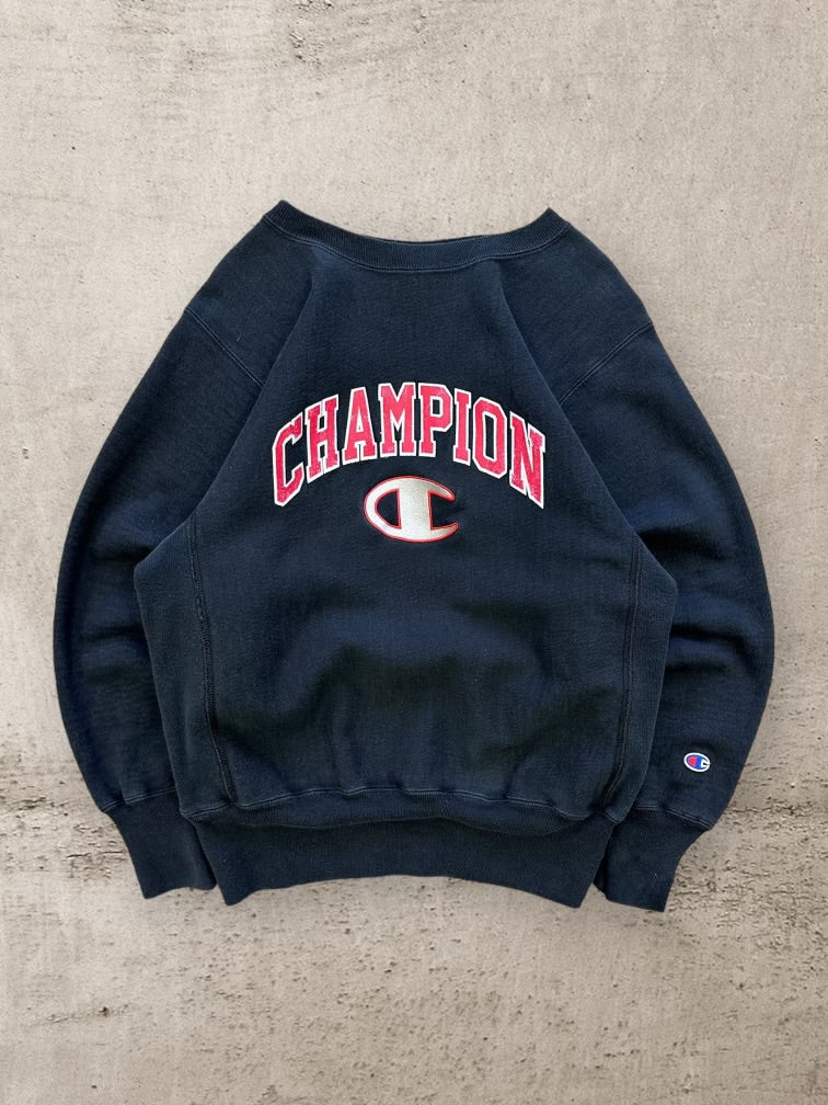 90s Champion Reverse Weave Spell Out Crewneck -