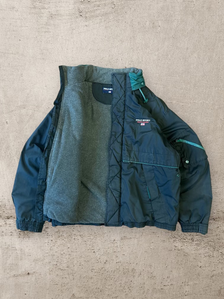 90s Polo Sport Fleece Lined Jacket - Large