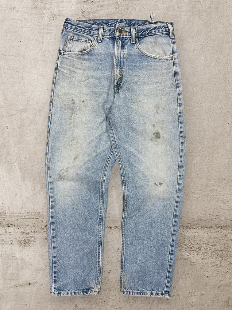 00s Carhartt Light Wash Denim Jeans - 32x29
