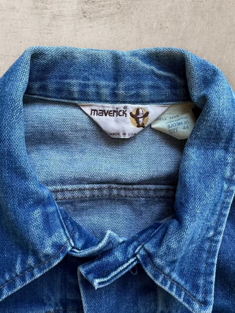 80s Maverick Denim Jacket - Medium