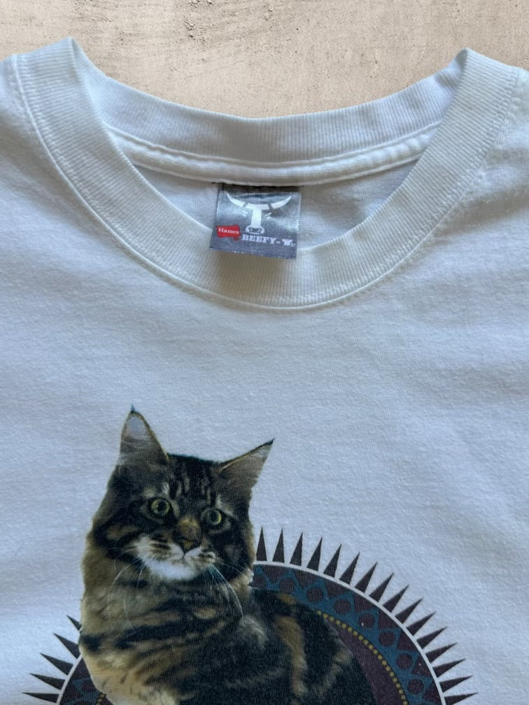 00s Maine Coon Graphic T-Shirt - Medium