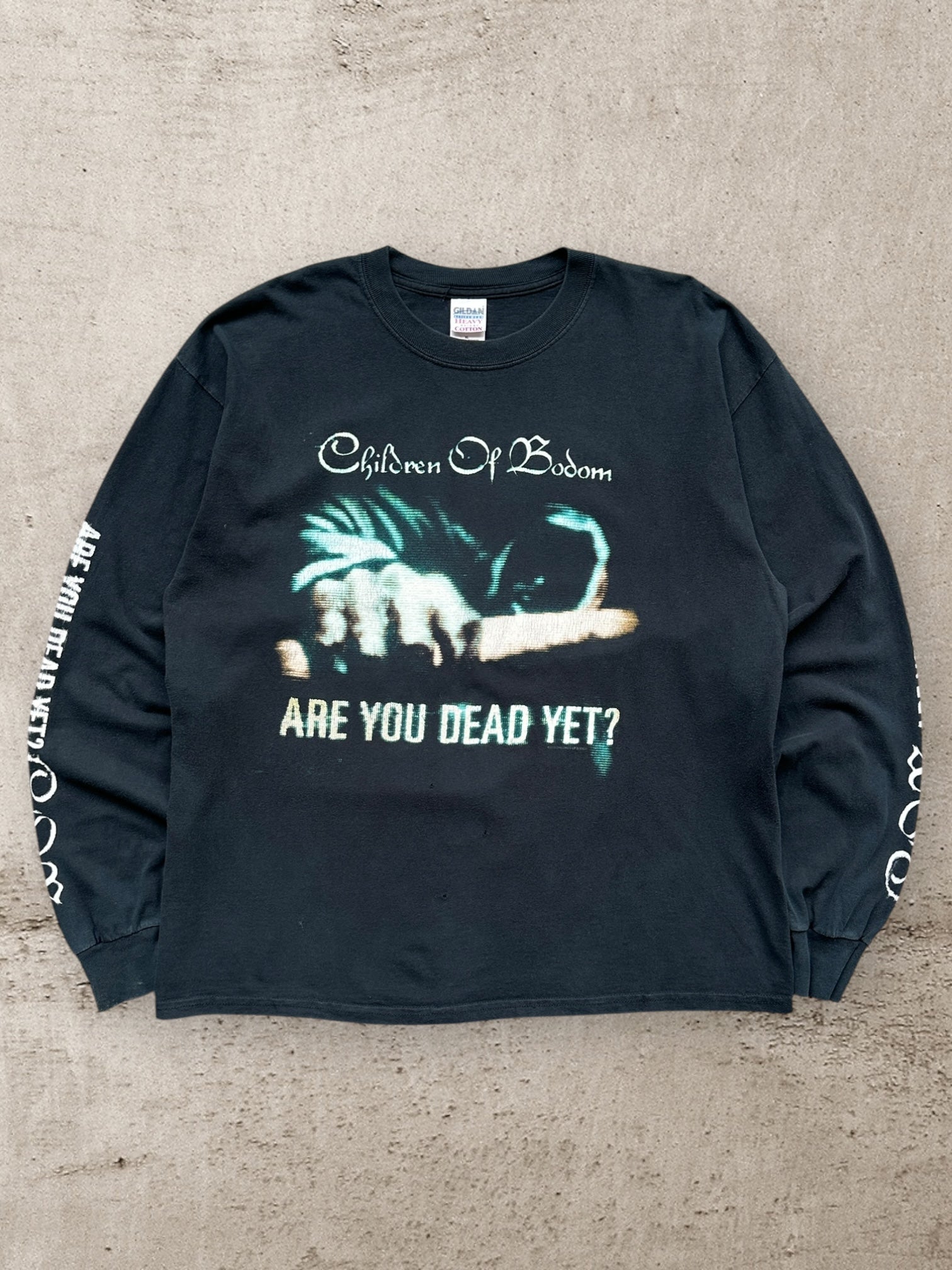 00s Children of Bodom Are you Dead yet L/S Graphic T-Shirt - XL