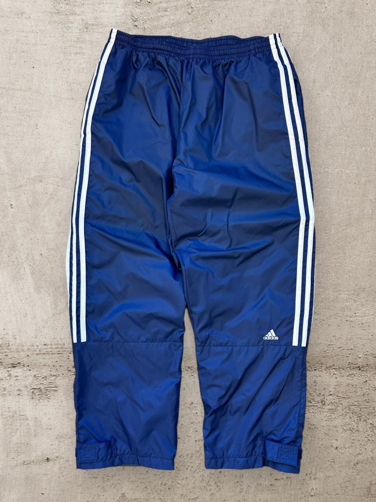 00s Adidas Striped Nylon Pants - 34x27