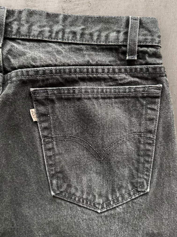 90s Levi’s Loose Black Denim Jeans - 36x32