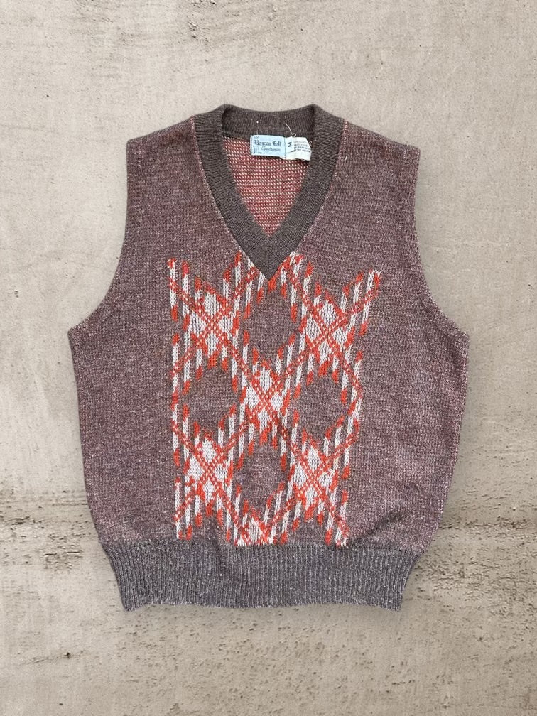 70s/80s Bascom Hall Knit Vest - Medium