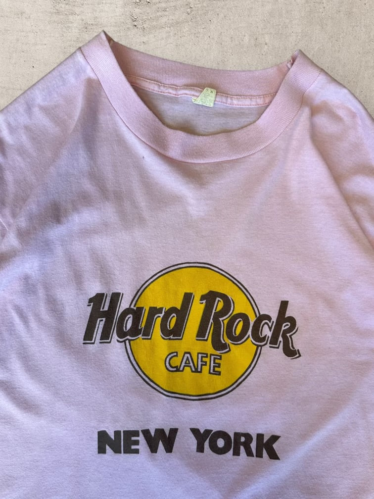 90s Hard Rock Cafe New York Graphic T-Shirt - Medium