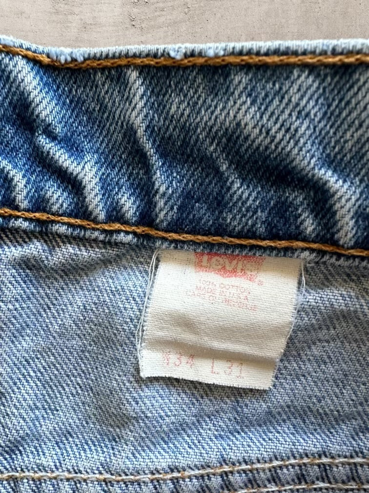 80s Levi’s 517 Orange Tab Denim Jeans - 32