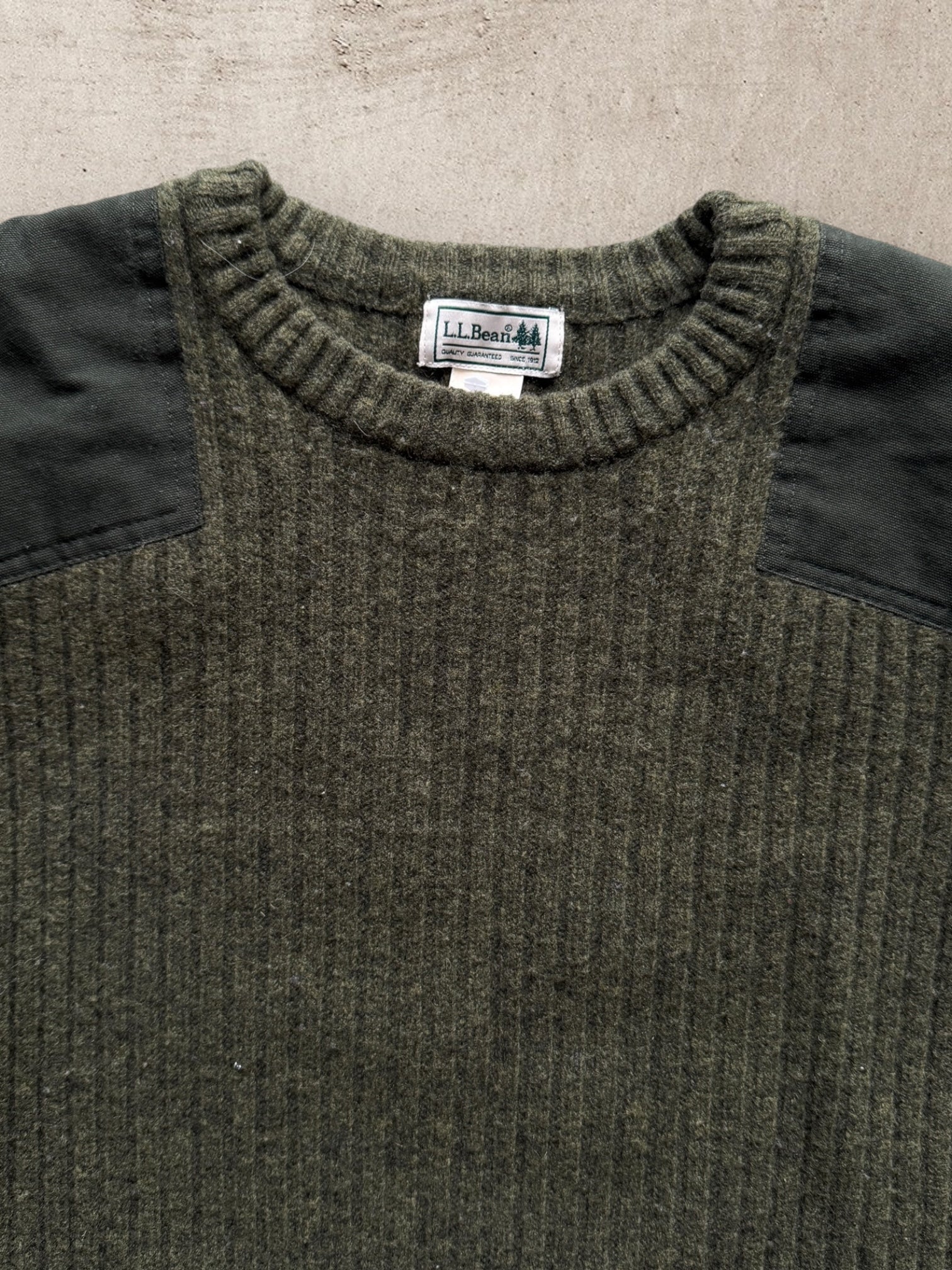 90s L.L Bean Wool Knit Sweater - Medium