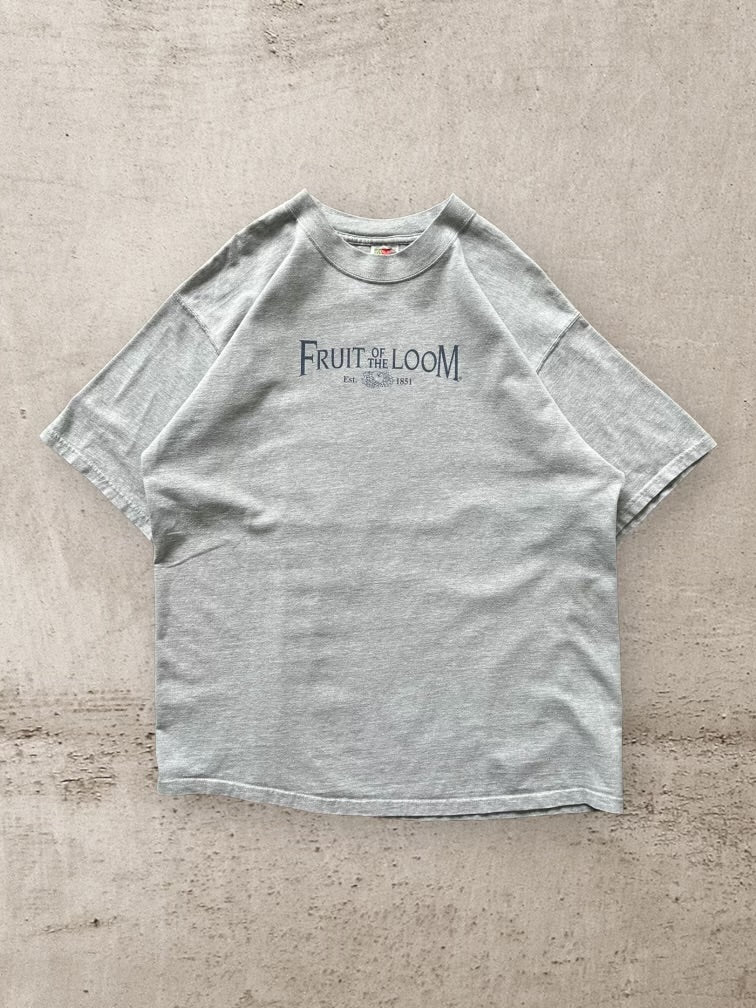 90s Fruit of The Loom Graphic T-Shirt - XL