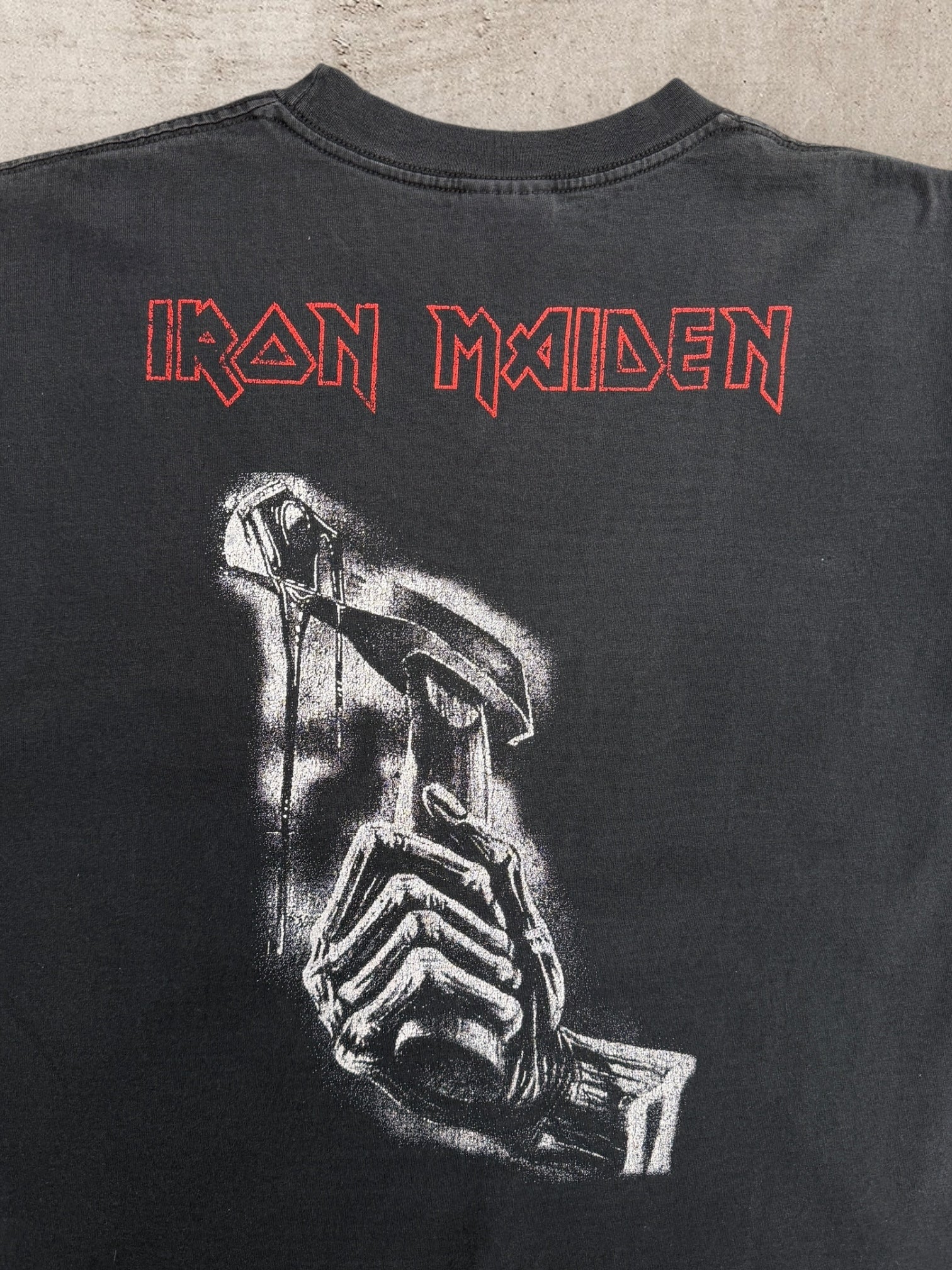 00s Iron Maiden Embroidered Graphic T-Shirt - XL