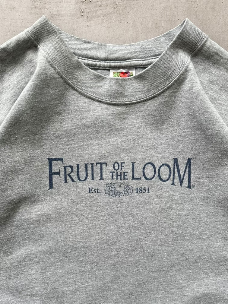 90s Fruit of The Loom Graphic T-Shirt - XL