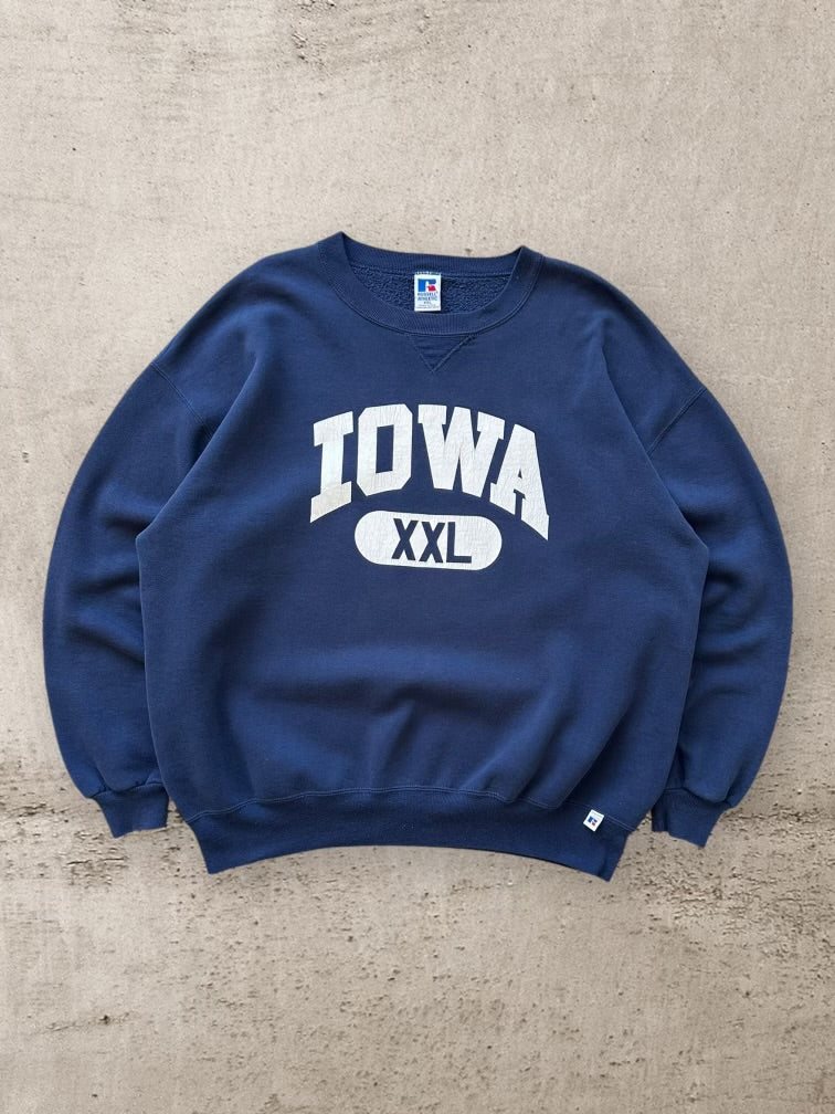 90s Russell Athletic Iowa XXL Crewneck - XXL