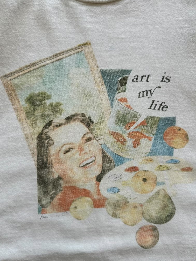 90s Art is My Life Graphic T-Shirt - XL