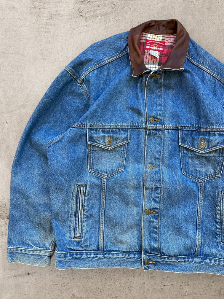 90s Marlboro Cigarettes Denim Jacket - XL