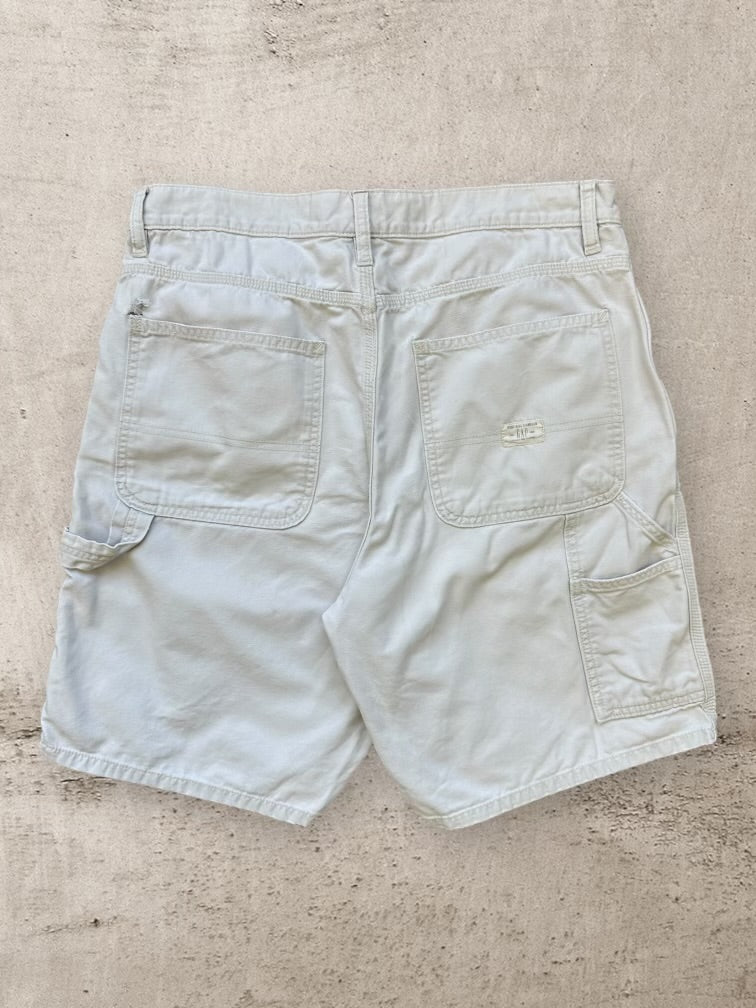 00s Gap Carpenter Cream Shorts - 34