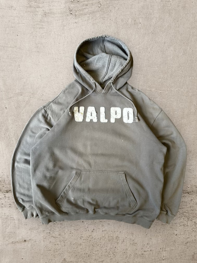 00s Valpo Dark Grey Hoodie - XL