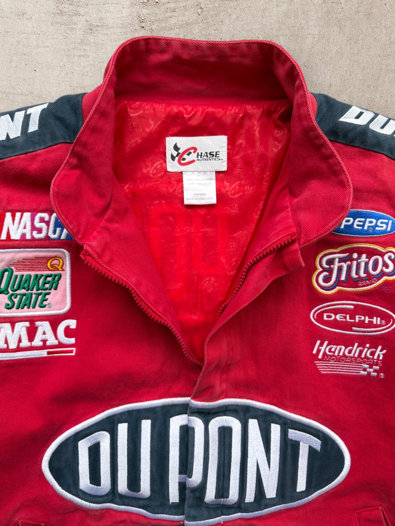 00s Chase Authentics Dupont NASCAR Racing Jacket - Large