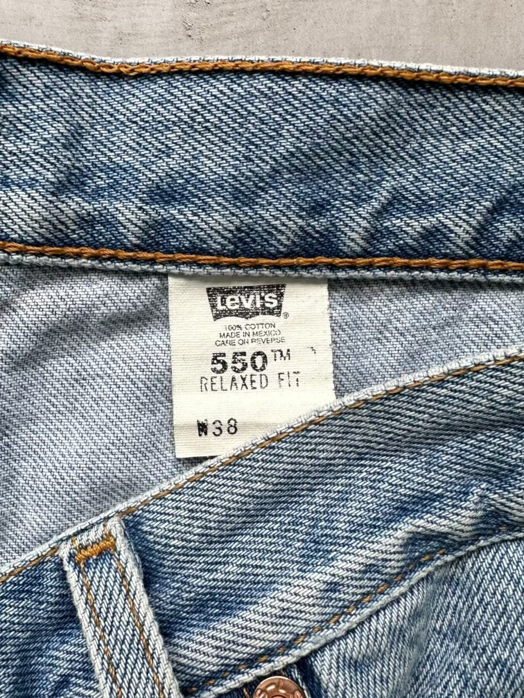 90s Levi’s 550 Denim Shorts - 38