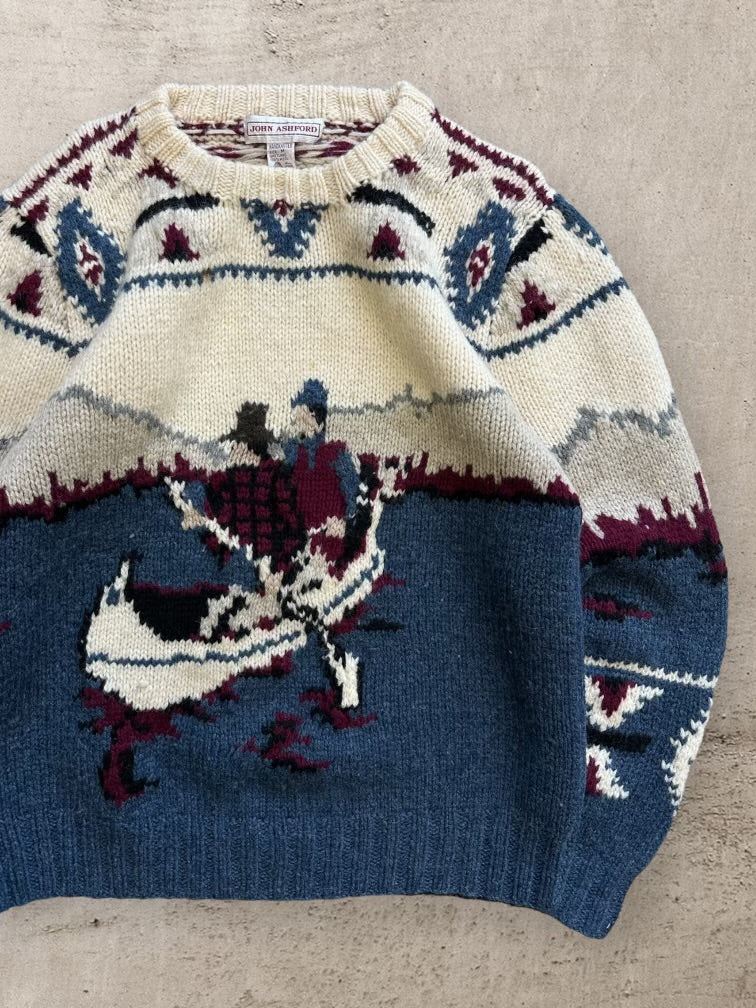 Vintage John Ashford factory sweater