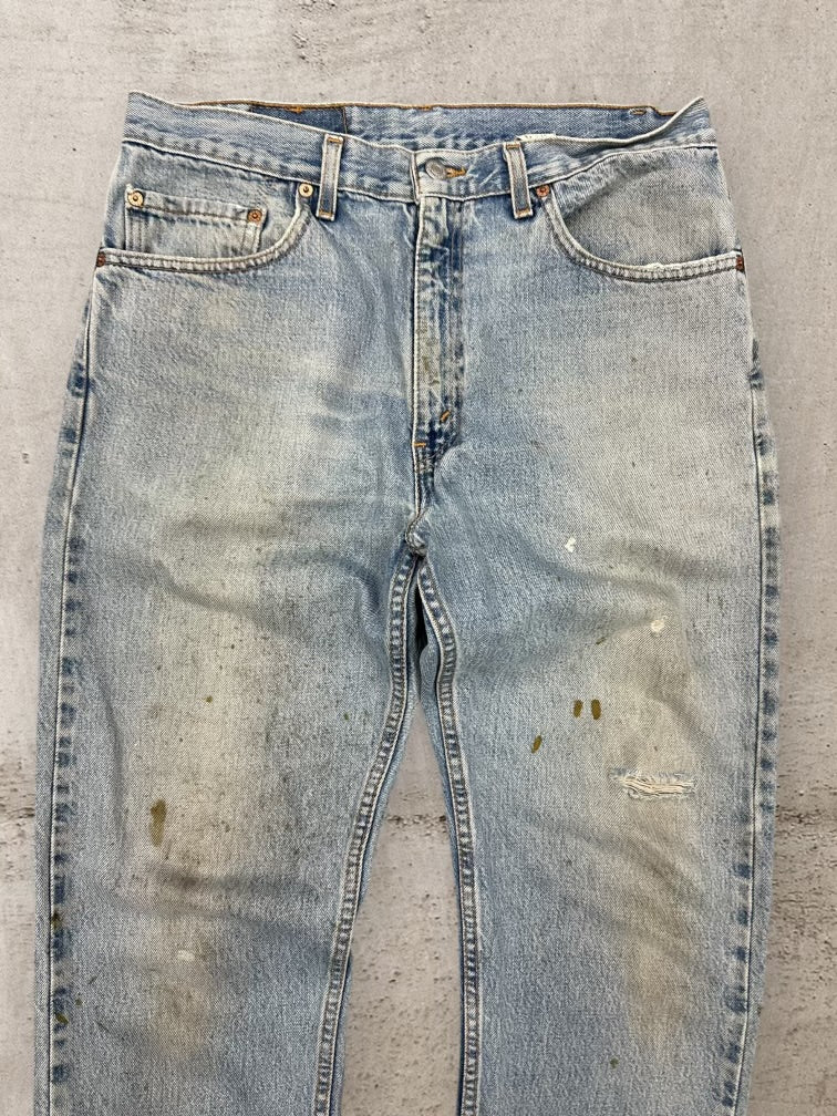 90s Levi’s 505 Distressed Denim Jeans - 34