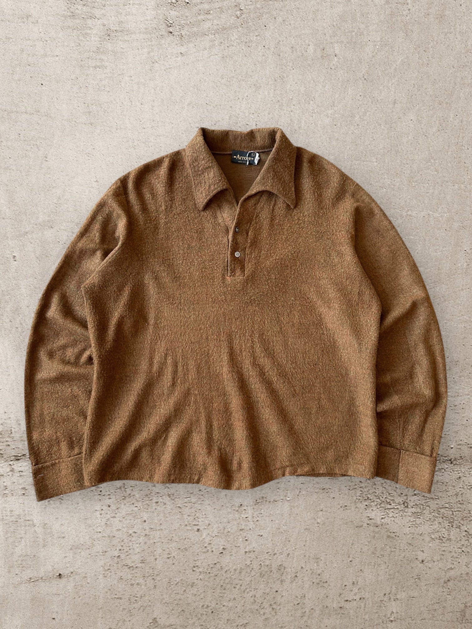 70s/80s Arrow Polo Shirt - Large