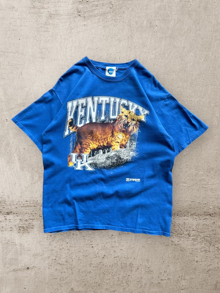 00s Kentucky Wildcats Graphic T-Shirt - Large