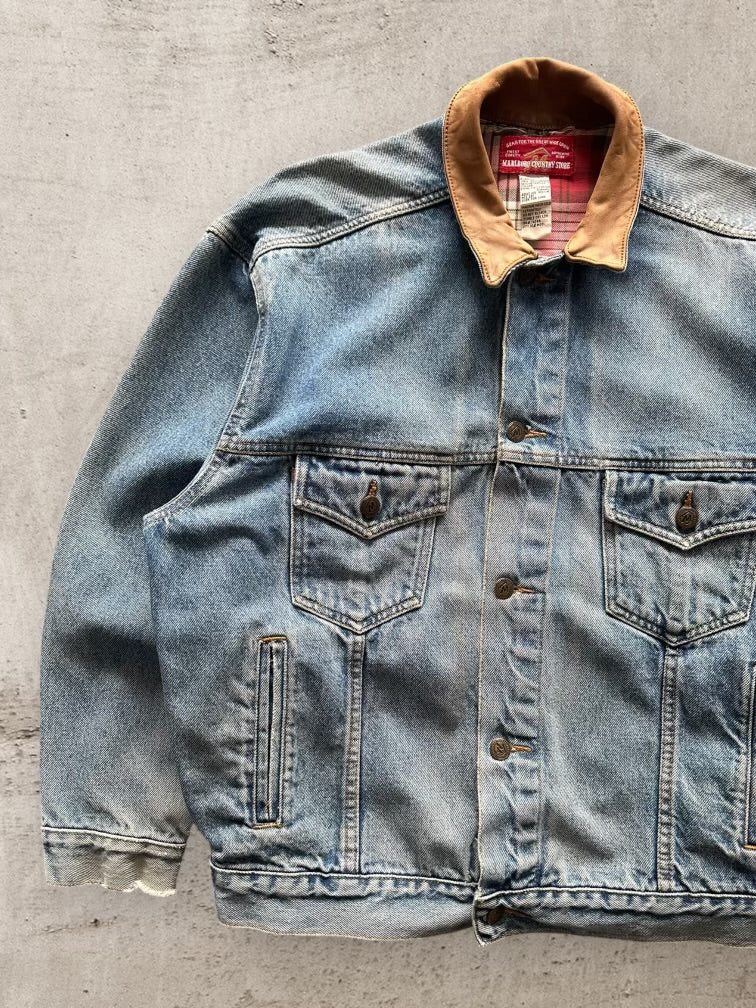 90s Marlboro Denim Jacket - Large