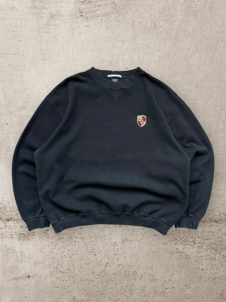 90s Porsche Embroidered Crewneck - XL