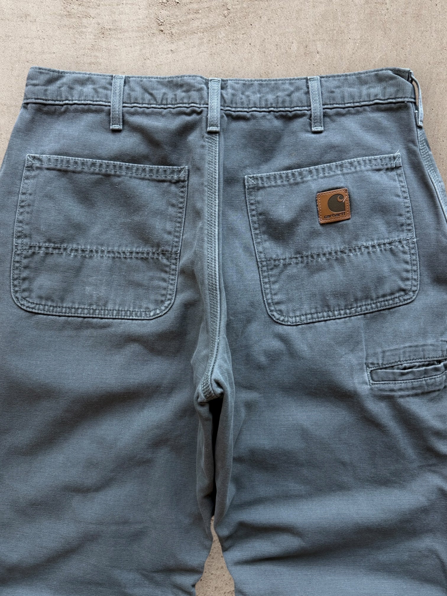 00s Carhartt Blanket Lined Carpenter Pants - 33”