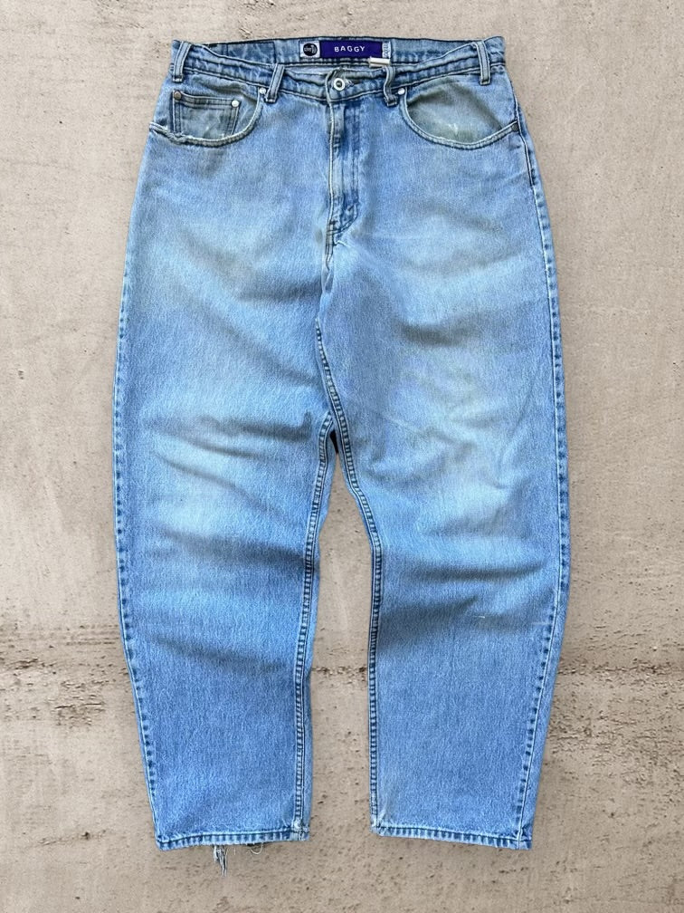 90s Levi’s Silver Tab Baggy Denim Jeans - 36x33