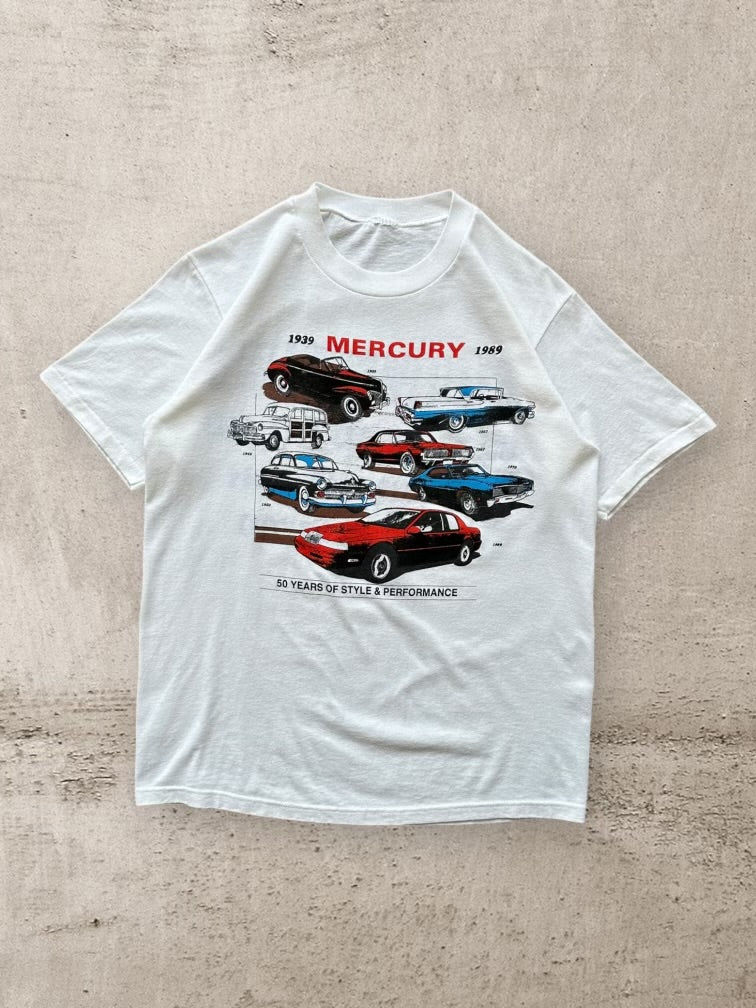 80s Mercury Stillpass Parts Graphic T-Shirt - Medium