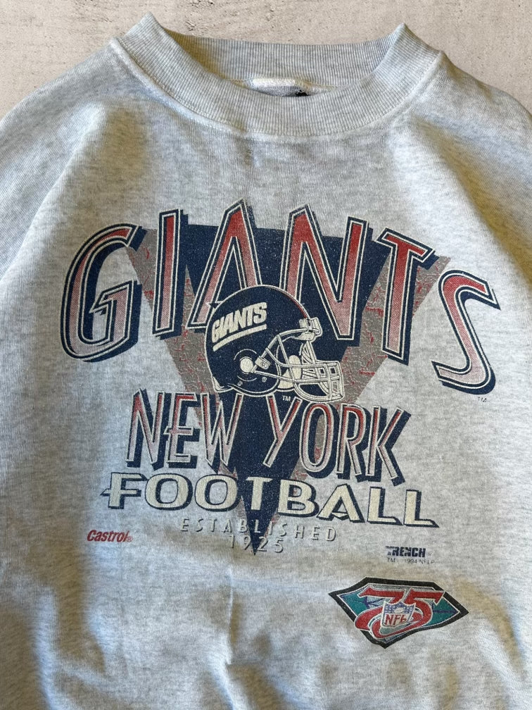 90s New York Giants Football Crewneck - XL