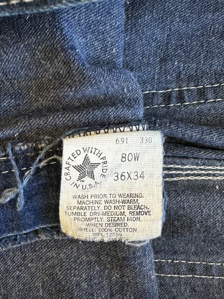 90s Carhartt Denim Carpenter Pants - 34x33 – The Juncture