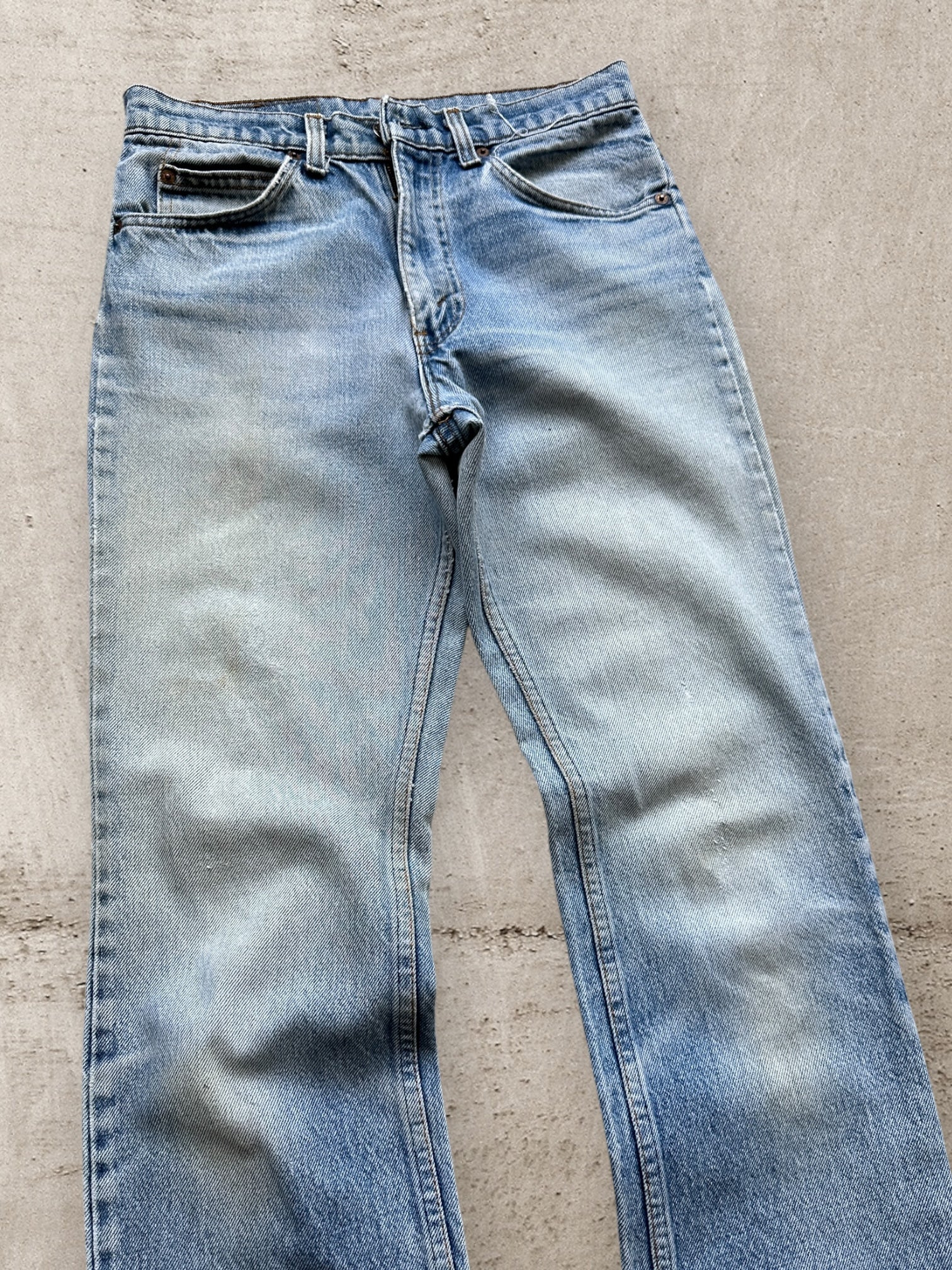 80s Levi’s Distressed Orange Tab Denim Jeans - 30”