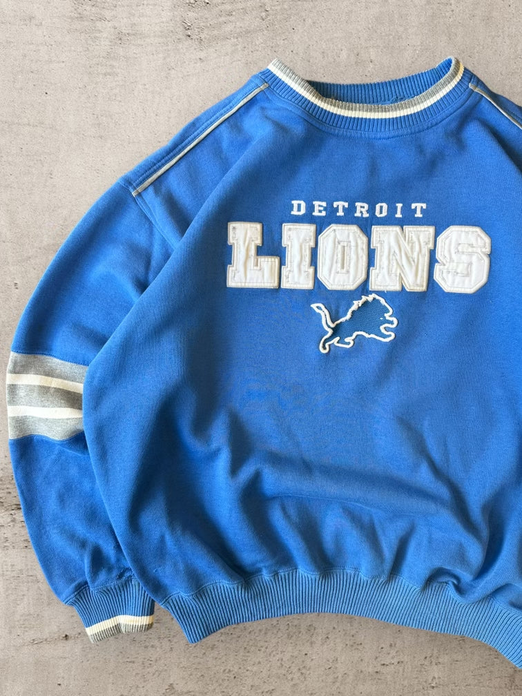 90s Lee Sport Detroit Lions Crewneck - XL