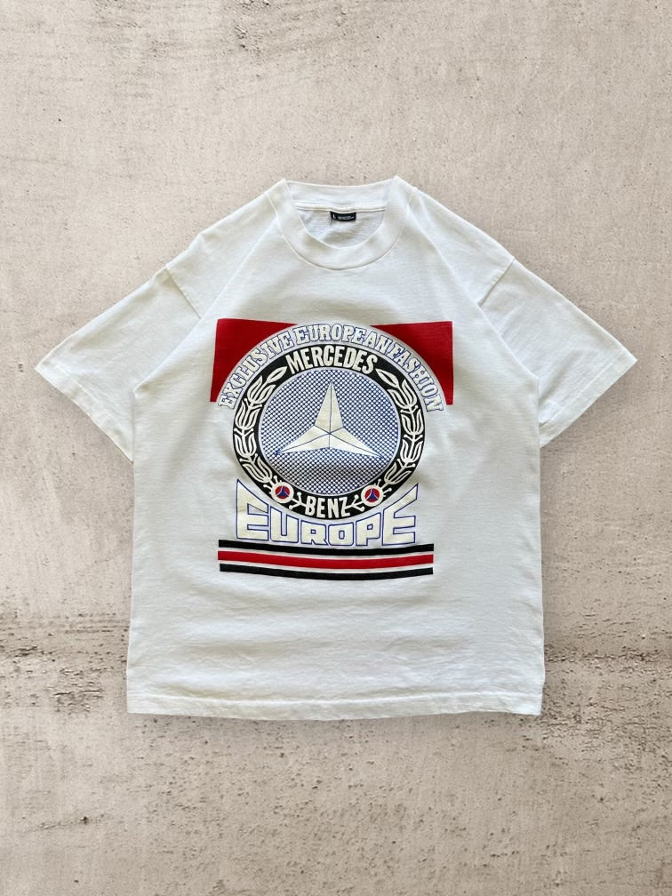 90s Mercedes Benz Graphic T-Shirt - Large
